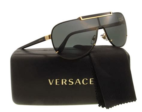 versace black glasses man|authentic versace men's sunglasses.